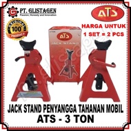 ATS Jack Stand 3 Ton CAR RESISTANCE SUPPORT Jack 1 Set 2 Pcs 3Ton