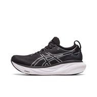 ASICS GEL Nimbus 25 Running Shoes Womens Low Top Black/White 1012B356-001