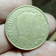 Coin Luxembourg 50 Cent Euro 2012