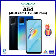 OPPO A54 [4 GB RAM + 128GB ROM] 5000MAH Long-listing Battery, 18W fast charger,6.51 display size-1 Year Warranty By Oppo Malaysia