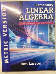 &lt;姆斯&gt;Elementary Linear Algebra 8E LARSON