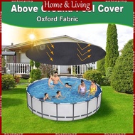 AOTO Round Pool Cover for Above Ground Pool Oxford Fabric Pool Cover for Above Ground Pool Waterproo