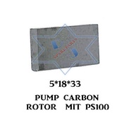 CARBON CHARCOAL ROTOR ps100 5*18*33 (3PCS/SET)
