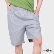 GALLOP : Mens Wear CASUAL SHORTS  กางเกงขาสั้นเอวยางยืด รุ่น GS9021 โทนสี Classic มี 3 สี กรม/ฟ้าคราม/เทา / ราคาปกติ 1290.-