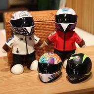 Cat Helmet Cat Cat Hat Motorcycle Motorcycle Mini Doll Cat Hat Headgear Model Funny