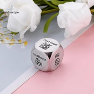 Kaleidoscope Food Dice Personalized Custom Decision Dice Engraved Sushi BBQ Burgers Prediction Decis