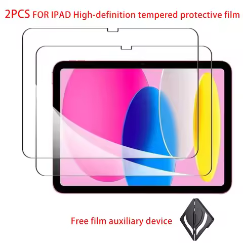 2PCS HD For iPad 10th Gen 10.9 Inch 2022 Tempered Glass Screen Protector A2696 A2757 A2777 Tablet An