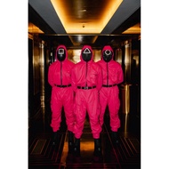 COSTUME WORKERS SQUlD G4ME ADULT SIZE SML XL 2XL