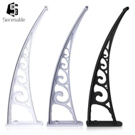 [Serenable] Sturdy Awning Canopy Bracket Sunshades Support Bracket Window Awning Bracket, for Door E