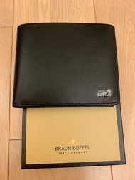 男裝正版Braun buffel 皮銀包