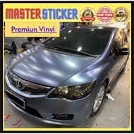 Car Vehicle 30x152CM Matte Metallic Storm Blue Wrap Film Car Sticker ⚡READYSTOCK⚡