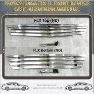 PROTON SAGA FLX FL FRONT BUMPER GRILL ALUMINUM MATERIAL