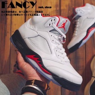 AIR JORDAN 5 FIRE RED Rukawa Kaede Slam Dunk Basketball Shoes Leisure Sports Training Running Jordan