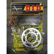 Sprocket set DID 428VIX TRING Y15ZR/FZ150