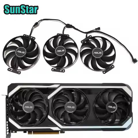 New 90MM RTX 3070 3060TI FDC10U12S9-C T129215SU GPU Cooling Fan For ASUS GAMING RTX 3070 3060TI 8GB