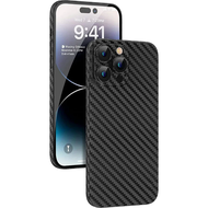 （A Beautiful） 0.3mm Ultra Thin Carbon Fiber Texture Hard Phone Case For iPhone 16 15 14 13 12 11 Pro