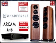 英國 Arcam A15 藍芽綜合擴大機 + Wharfedale Evo 4.4 喇叭『快速詢價 ⇩』 公司貨