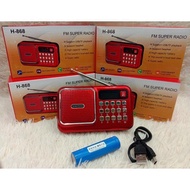 FM SUPER RADIO SPEAKER 30 juzuk AL-QURAN H-868