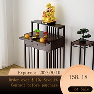 NEW Shrine New Chinese Style Clothes Closet Altar Buddha Shrine Home Modern Style Multi-Layer Prayer Altar Table Table