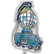 Fortnite Battle Bus Giant Multicolor Foil Balloon - 27" | Unique Design - Perfect for Parties & Gami