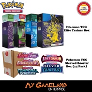 Pokemon TCG Surging Sparks | Stellar Crown | Shrouded Fable Sleeved Booster / Elite Trainer Box (BRA