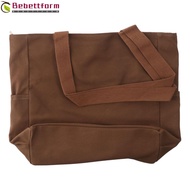 BEBETTFORM Canvas Shoulder Bag, Canvas Square Shape Student Book Bag, Large Capacity Student Bag