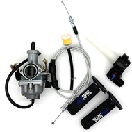 คาร์บูเรเตอร์ PZ30รถจักรยานยนต์ + สายคู่ + ชุดคาร์บูเรเตอร์จับสำหรับคาร์บูเรเตอร์ PZ30 Keihin 175CC/