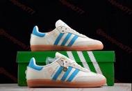 Adidas Samba OG Sporty & Rich Cream Blue Shoes Euro 36-45