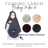 TUDUNG LABUH KOSHIBO (TIDAK BERDAGU) TUDUNG LABUH UMRAH TUDUNG LABUH SEKOLAH TUDUNG DUA LAPIS