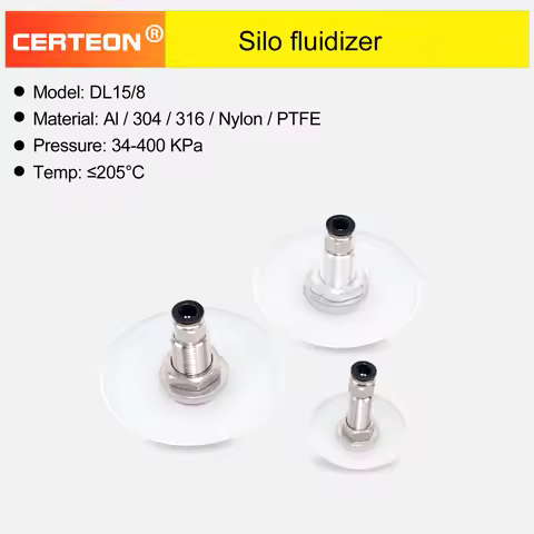 Silo Fluidizer Air Flow Aid Disc Pneumatic Flow Aid Disk Aeration Disc for Hopper Bulk Material Flow