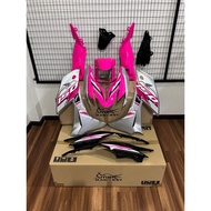 MAGIC BOY COVER SET CUSTOM HONDA RSX150 WINNER PINK-SILVER 2025🩷