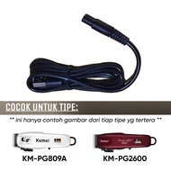 KABEL USB CHARGER 1.3M 13 METER KEMEI PG809A PG 809A PG2600 PG 2600 MESIN ALAT CUKUR RAMBUT HAIR CLI