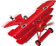 COBI Historical Collection: The Great War Fokker DR.1 Red Baron Plane,7+ years,178 pcs