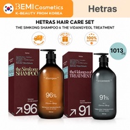 KOREA 🇰🇷 Hetras Sim Kong Shampoo 1013ML Hetras Vidangyeol Perfume Treatment 1013ml