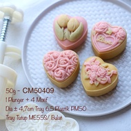 Mooncake Mold 50g CM50409 Nastar Cookies Thok Snowskin Cake CM50