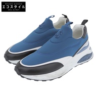 รองเท้าผ้าใบ Jimmy Choo รุ่น MEMPHIS มือสอง สำหรับผู้ชาย สีน้ำเงินขาว ไซส์ 42 สภาพดีเยี่ยม