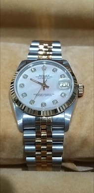 Rolex 勞力士 Datejust 16273 鑽石貝殼面