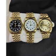 PROKING MEN STAINLESS STEEL GOLD WATCH WITH DATE