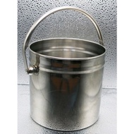 K62 Q_ueen_Sense Quality Stainless Steel 13cm Ice Bucket