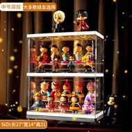 內地直送 - 公仔手辦展示櫃 模型展示盒 防塵收納櫃 手辦展示架 盲盒收納盒 樂高手辦架子擺櫃壓克力泡泡瑪特展示盒