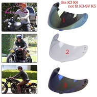 [Amleso2] Replacement Full Face  Visor For AGV K3 K4 Helmets Lens Shield (NOT FITS K3-SV)