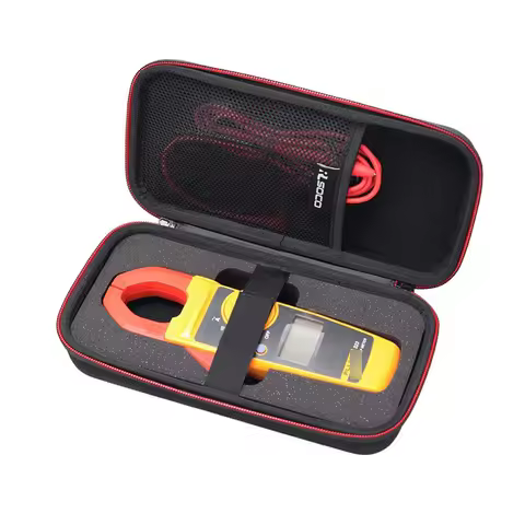 Hard Case for Fluke 302+/323/301D/325/324 Clamp Meter with YKK Zipper & Scratch Protection (Case Onl