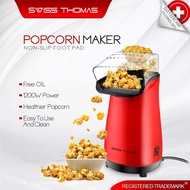 1200W Mini Electric Healthier Popcorn Maker Popcorn Popper Hot Air Oil Free/Mesin Membuat Bertih Jag