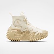 Converse รองเท้าผ้าใบผู้หญิง Run Star Motion Cx Summer Utility Hi Cream | Egret/Oat Milk/Oat Milk ( 