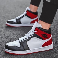 Ready Stock Men High Top Basketball Shoes air1jordan unisex sneakers men women Running sports shoes Kasut lelaki student