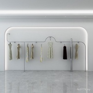 Titanium Display Rack Display Rack Wall Hanger Women's Clothing Store Clothing Store Shelf Dedicated