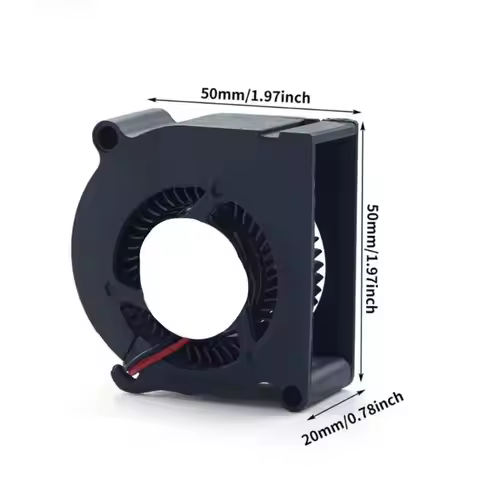 J78A Double Bearing Fan 24V 50x50x20mm Extruder Hotend Radiator Cooling Fan 5020 for AD 5M 3D Printe