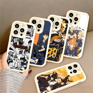 DN11 Haikyuu Anime hp Plating Casing for Xiaomi Redmi Note poco 7 M6Pro 14C 14 9A X6NEO A3X Red Plus