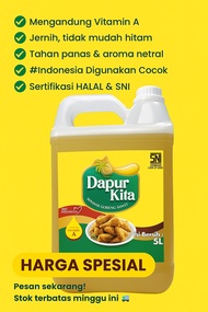 Minyak Dapur Kita 5 Liter / Dapur Kita Minyak Goreng botol 2 Liter / minyak goreng 2ltr lg promo / m