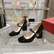 Original AAA Quality Mary Jane Shoes - 8.5cm Heel